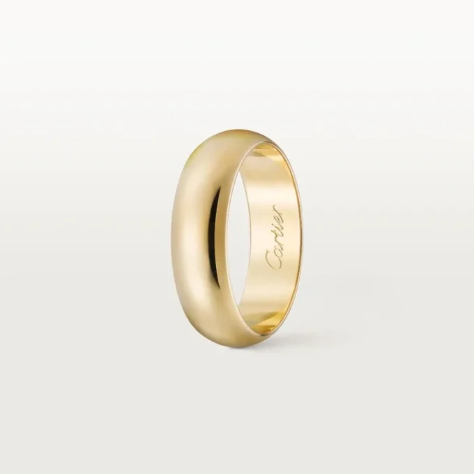 1895 giftering – gult gull – Cartier 1895 giftering – gult gull – Cartier