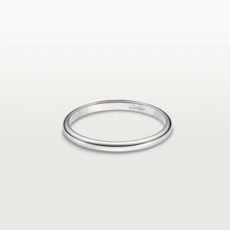 1895 gifteringsbånd – platina – Cartier