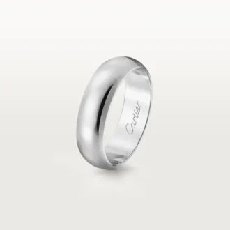 1895 gifteringsbånd – platina – Cartier