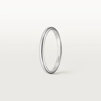 1895 gifteringsbånd – platina – Cartier