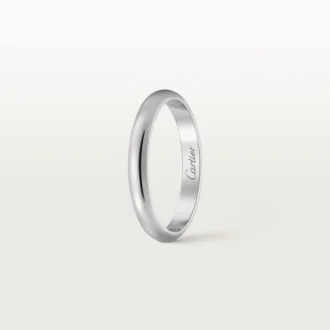 1895 gifteringsbånd – platina – Cartier