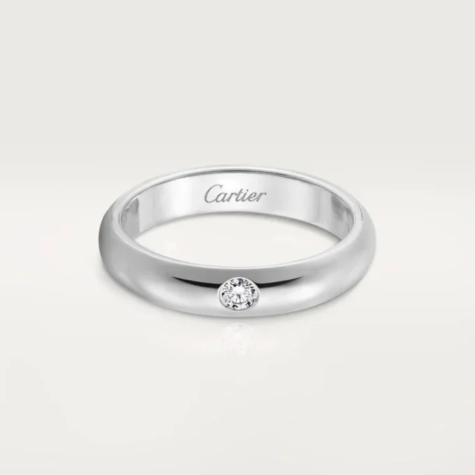 1895 gifteringsbånd – platina, diamant – Cartier 1895 gifteringsbånd – platina, diamant – Cartier