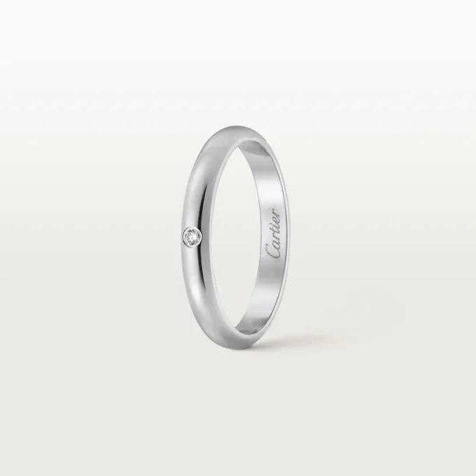 1895 gifteringsbånd – platina, diamant – Cartier 1895 gifteringsbånd – platina, diamant – Cartier