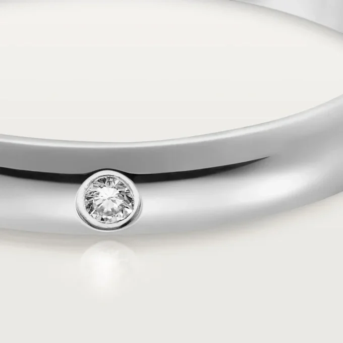 1895 gifteringsbånd – platina, diamant – Cartier 1895 gifteringsbånd – platina, diamant – Cartier