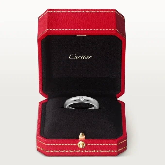 1895 gifteringsbånd – platina, diamant – Cartier 1895 gifteringsbånd – platina, diamant – Cartier