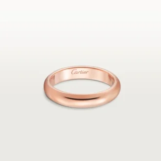 1895 gifteringsbånd – rosa gull – Cartier