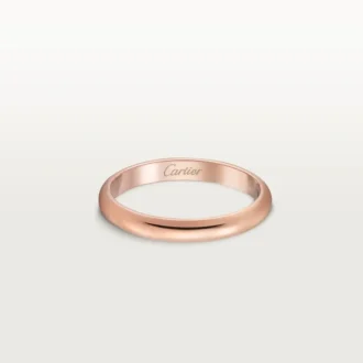 1895 gifteringsbånd – rosa gull – Cartier