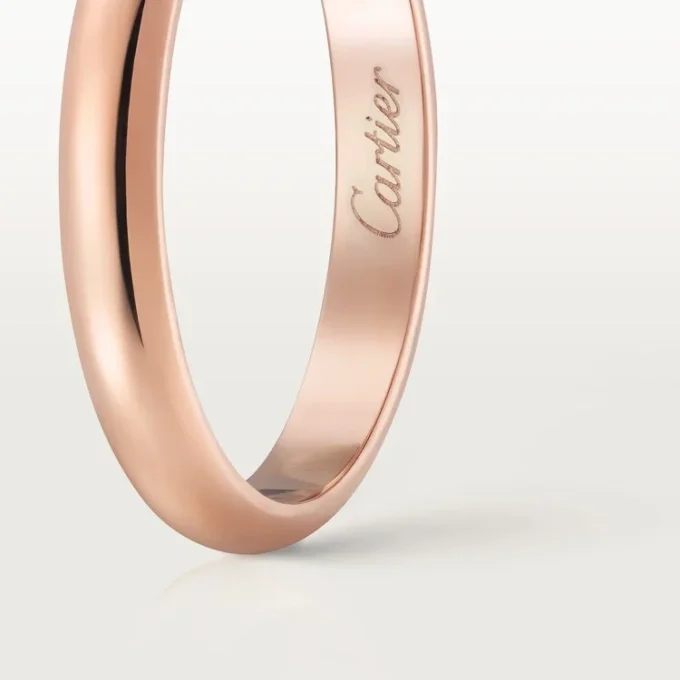 1895 gifteringsbånd – rosa gull – Cartier 1895 gifteringsbånd – rosa gull – Cartier