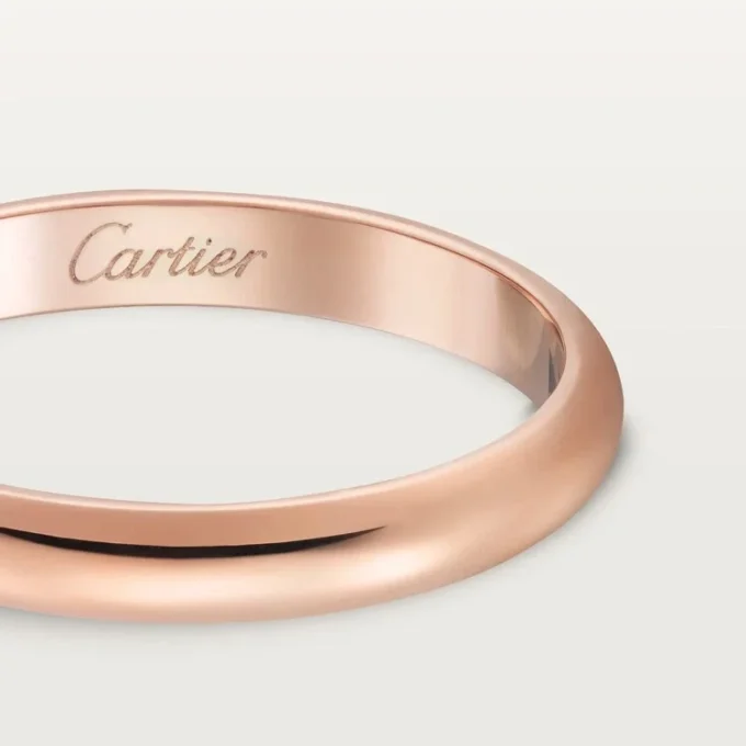 1895 gifteringsbånd – rosa gull – Cartier 1895 gifteringsbånd – rosa gull – Cartier