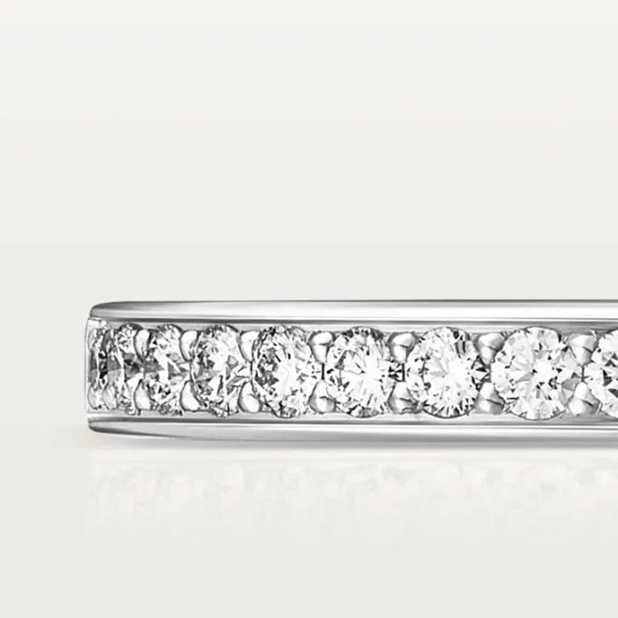 1895 gifteringsring – platina, diamanter – Cartier