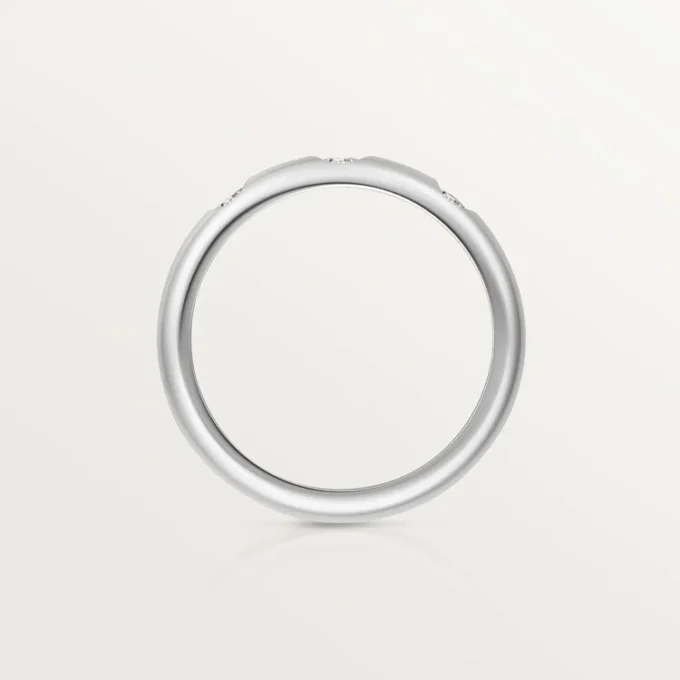 1895 gifteringsring – platina, diamanter – Cartier