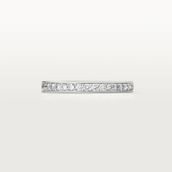 1895 gifteringsring – platina, diamanter – Cartier