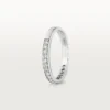 1895 gifteringsring – platina, diamanter – Cartier