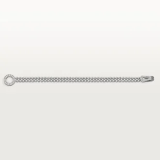Agrafe-armbånd, briljantslipte diamanter, pavé