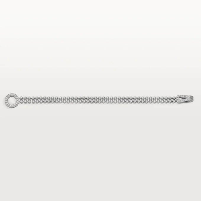 Agrafe-armbånd, briljantslipte diamanter, pavé