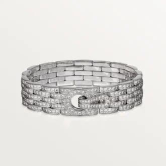 Agrafe-armbånd, pavé