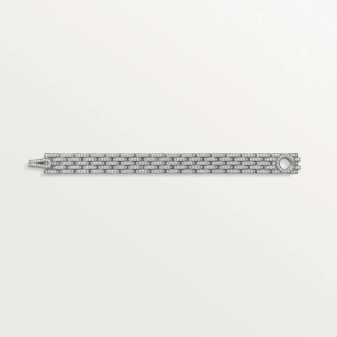 Agrafe-armbånd, pavé