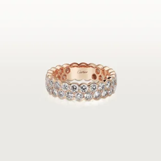 Broderie De Cartier giftering – rosa gull, diamanter – Cartier