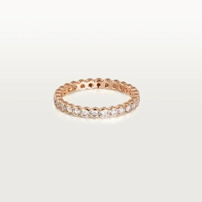 Broderie De Cartier giftering – rosa gull, diamanter – Cartier