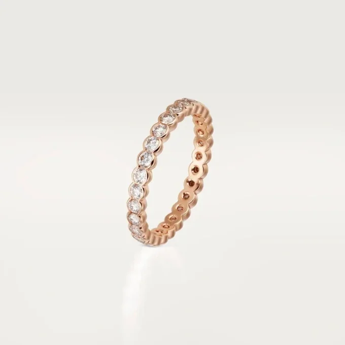 Broderie De Cartier giftering – rosa gull, diamanter – Cartier