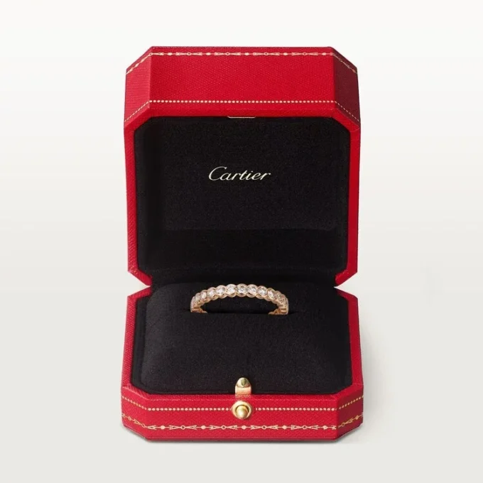 Broderie De Cartier giftering – rosa gull, diamanter – Cartier