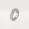 Broderie De Cartier gifteringsbånd – hvitt gull, diamanter – Cartier