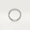 Broderie De Cartier gifteringsbånd – hvitt gull, diamanter – Cartier