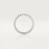 Broderie De Cartier gifteringsbånd – hvitt gull, diamanter – Cartier