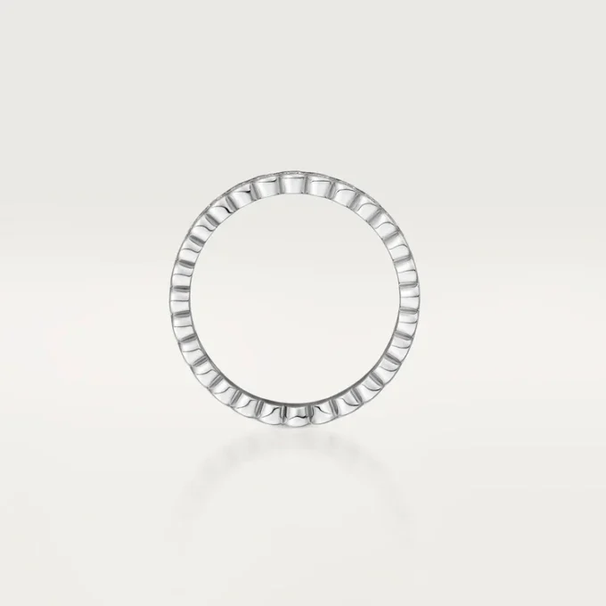 Broderie De Cartier gifteringsbånd – hvitt gull, diamanter – Cartier