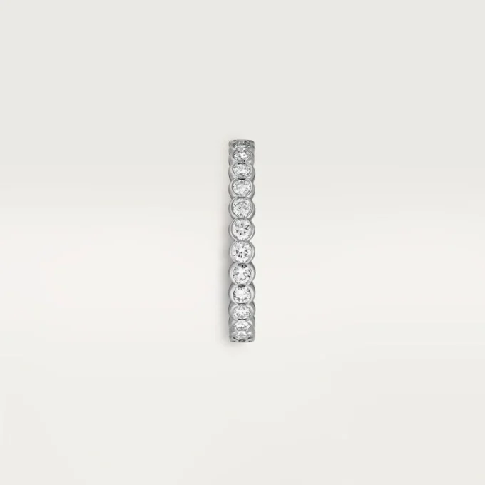Broderie De Cartier gifteringsbånd – hvitt gull, diamanter – Cartier