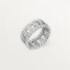 Broderie De Cartier-ring, trippel rad, diamanter