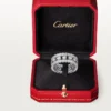 Broderie De Cartier-ring, trippel rad, diamanter