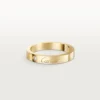C De Cartier giftering, 3 mm bredde, 1 diamant C De Cartier giftering, 3 mm bredde, 1 diamant