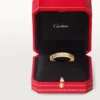 C De Cartier giftering, 3 mm bredde, 1 diamant C De Cartier giftering, 3 mm bredde, 1 diamant