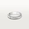 C De Cartier giftering, 4 mm bredde, 1 diamant C De Cartier giftering, 4 mm bredde, 1 diamant
