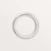 C De Cartier giftering, 4 mm bredde, 1 diamant C De Cartier giftering, 4 mm bredde, 1 diamant