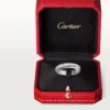 C De Cartier giftering, 4 mm bredde, 1 diamant C De Cartier giftering, 4 mm bredde, 1 diamant