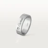 C De Cartier giftering – platina, diamant – Cartier