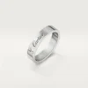 C De Cartier giftering – platina, diamant – Cartier