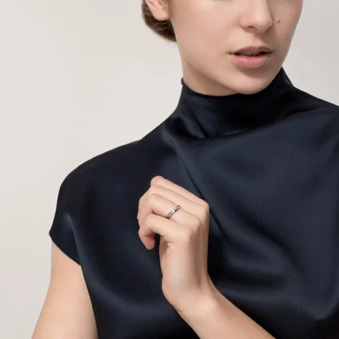 C De Cartier giftering – platina, diamant – Cartier
