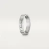 C De Cartier giftering – platina, diamant – Cartier