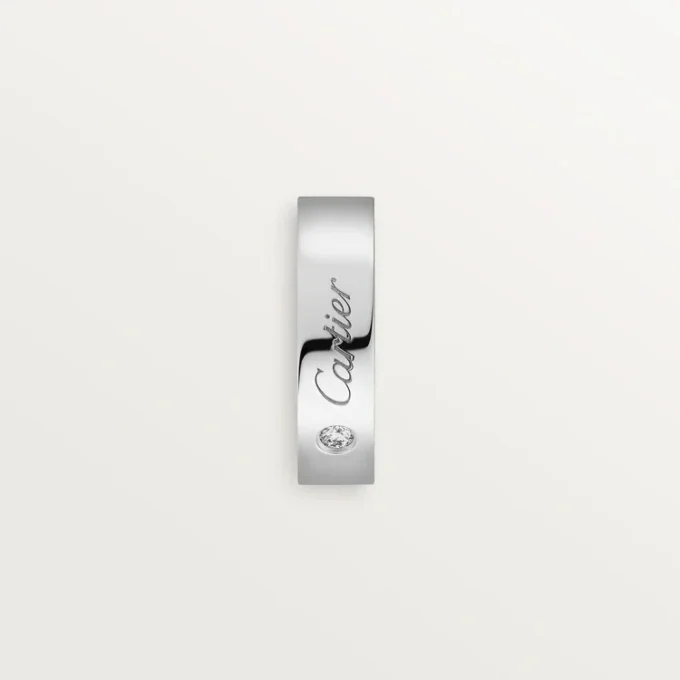 C De Cartier giftering – platina, diamant – Cartier