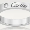 C De Cartier giftering – platina, diamant – Cartier