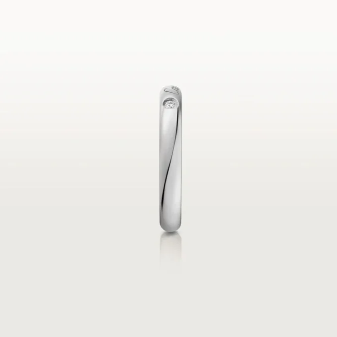C De Cartier giftering – platina, diamant – Cartier