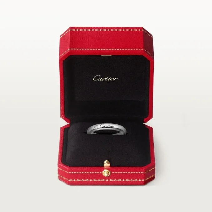C De Cartier giftering – platina, diamant – Cartier