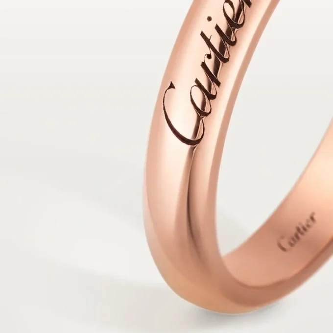 C De Cartier giftering – rosa gull – Cartier