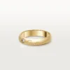 C De Cartier gifterings, 4 mm bredde, 1 diamant C De Cartier gifterings, 4 mm bredde, 1 diamant