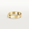 C De Cartier gifterings, 4 mm bredde, 1 diamant C De Cartier gifterings, 4 mm bredde, 1 diamant