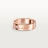 C De Cartier gifterings, 5 mm bredde, 1 diamant C De Cartier gifterings, 5 mm bredde, 1 diamant