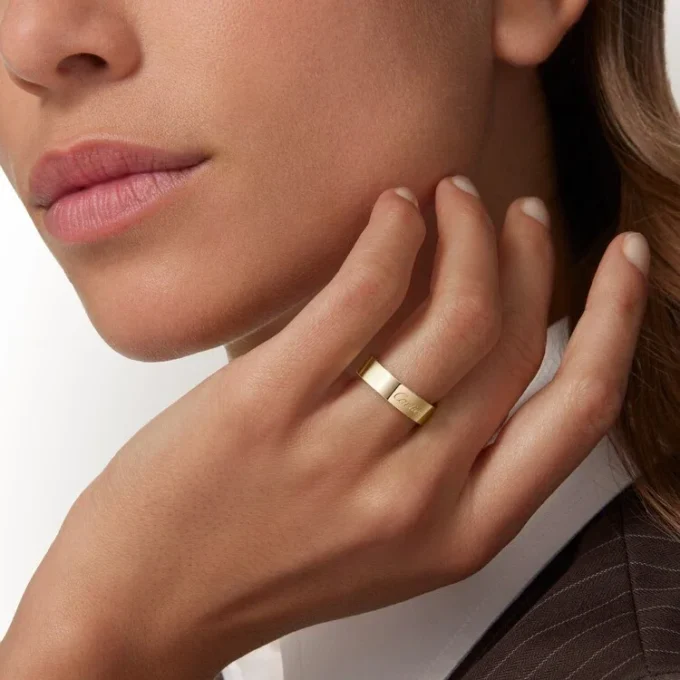 C De Cartier gifterings, 5 mm bredde C De Cartier gifterings, 5 mm bredde